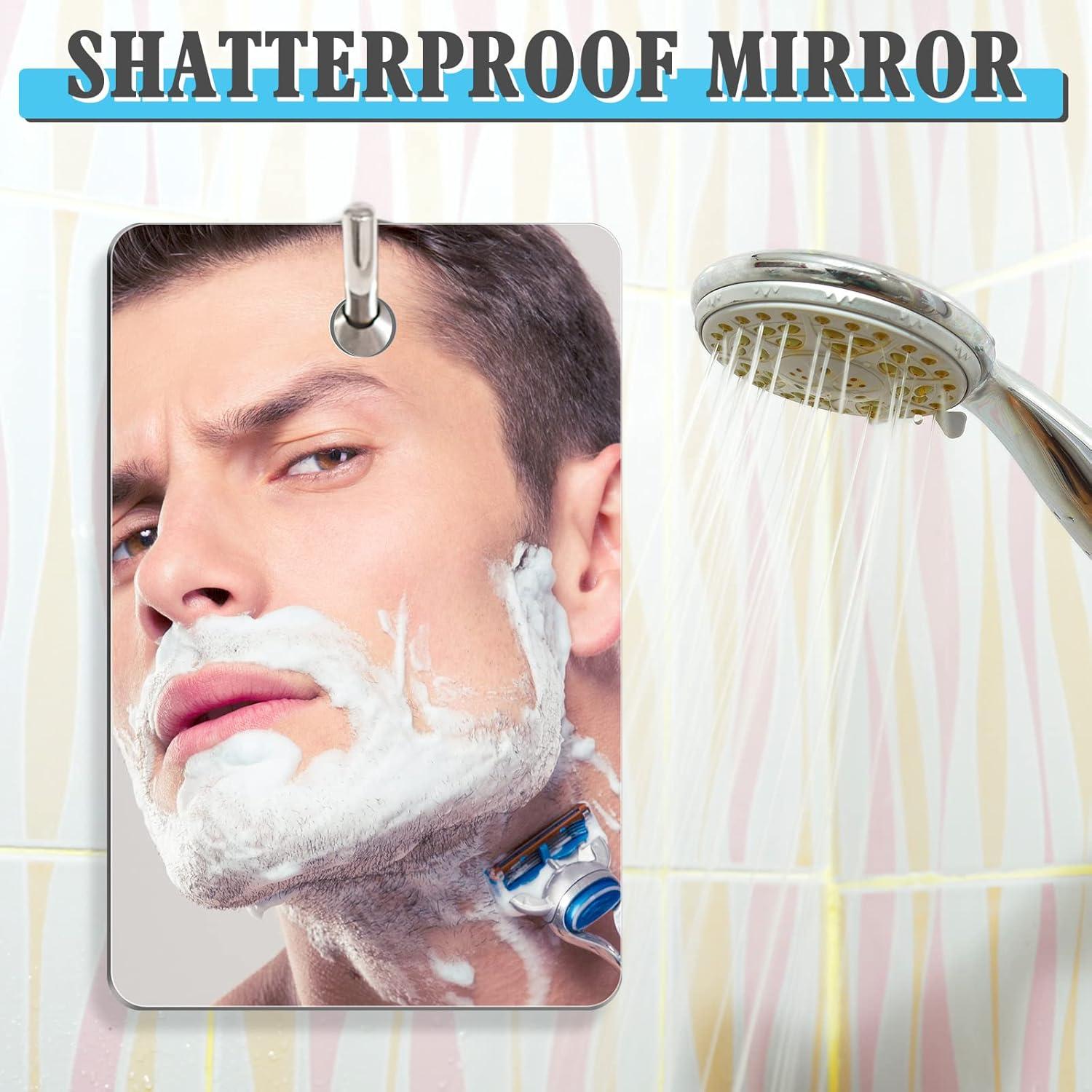 image:imageAmyhill 10 Pcs Featherweight Camping Mirror Shatterproof Compact Small Mirrors Bulk for Pocket Travel Shaving Makeup Hanging Wall Men Women Bathroom 43 x 28 Inch