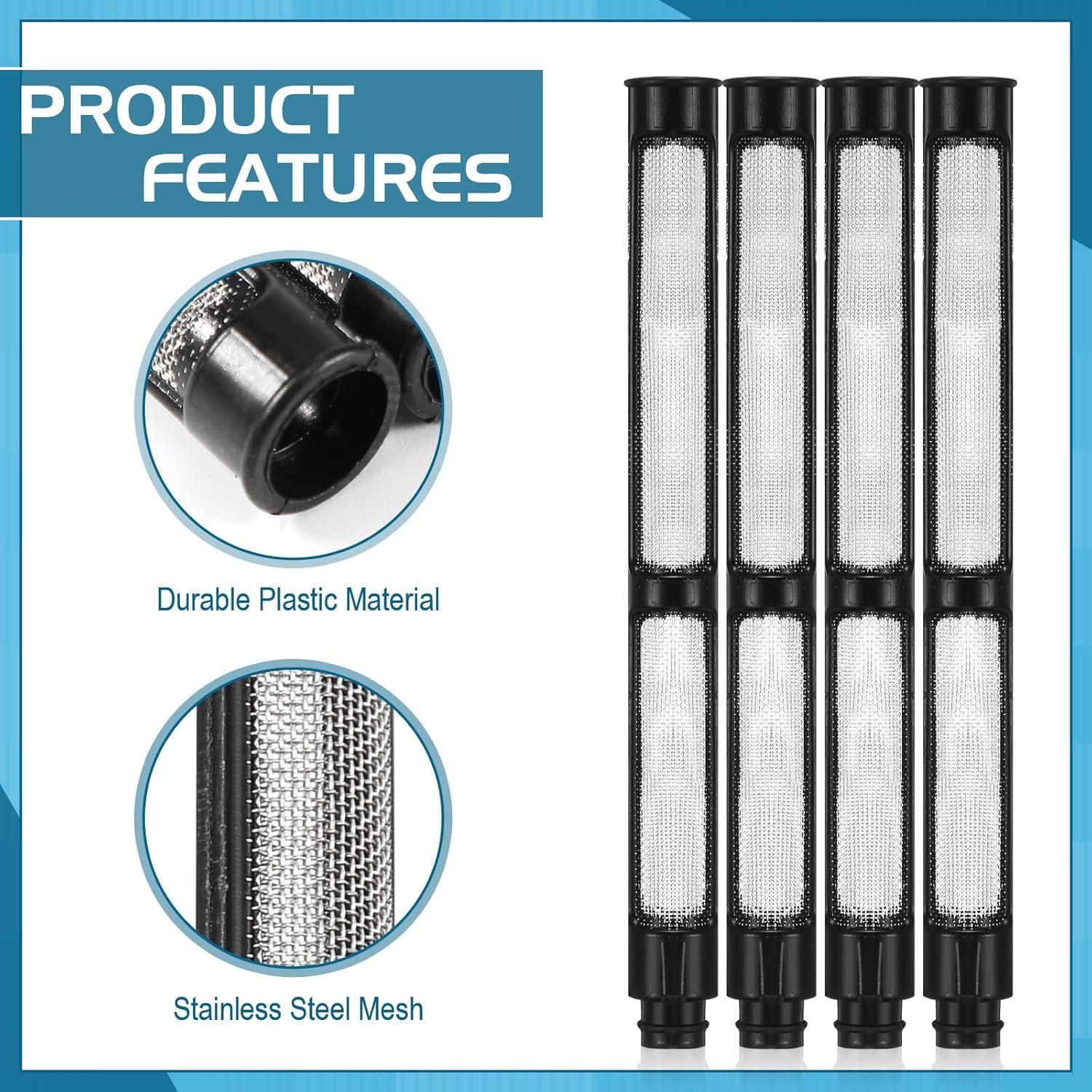 image:imageAmyhill 10 Pcs Spray Tips Airless Paint Sprayer Nozzle Tip and 10 Pcs Airless Spray Gun Filter Reversible Tip Paint for Sprayer Accessories109 213 311 315 411 415 517 523 621 623109 213 311 315 411 415 517 523 621 623