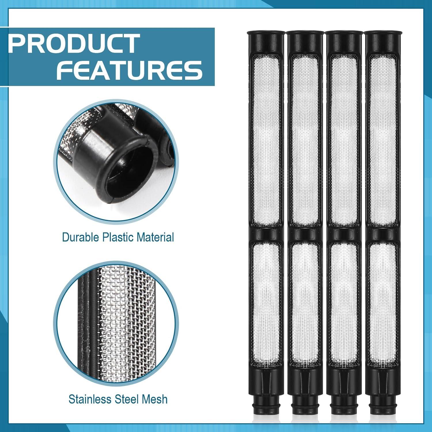 image:imageAmyhill 10 Pcs Spray Tips Airless Paint Sprayer Nozzle Tip and 10 Pcs Airless Spray Gun Filter Reversible Tip Paint for Sprayer Accessories109 213 311 315 411 415 517 523 621 623209 211 309 313 411 413 515 517 619 621