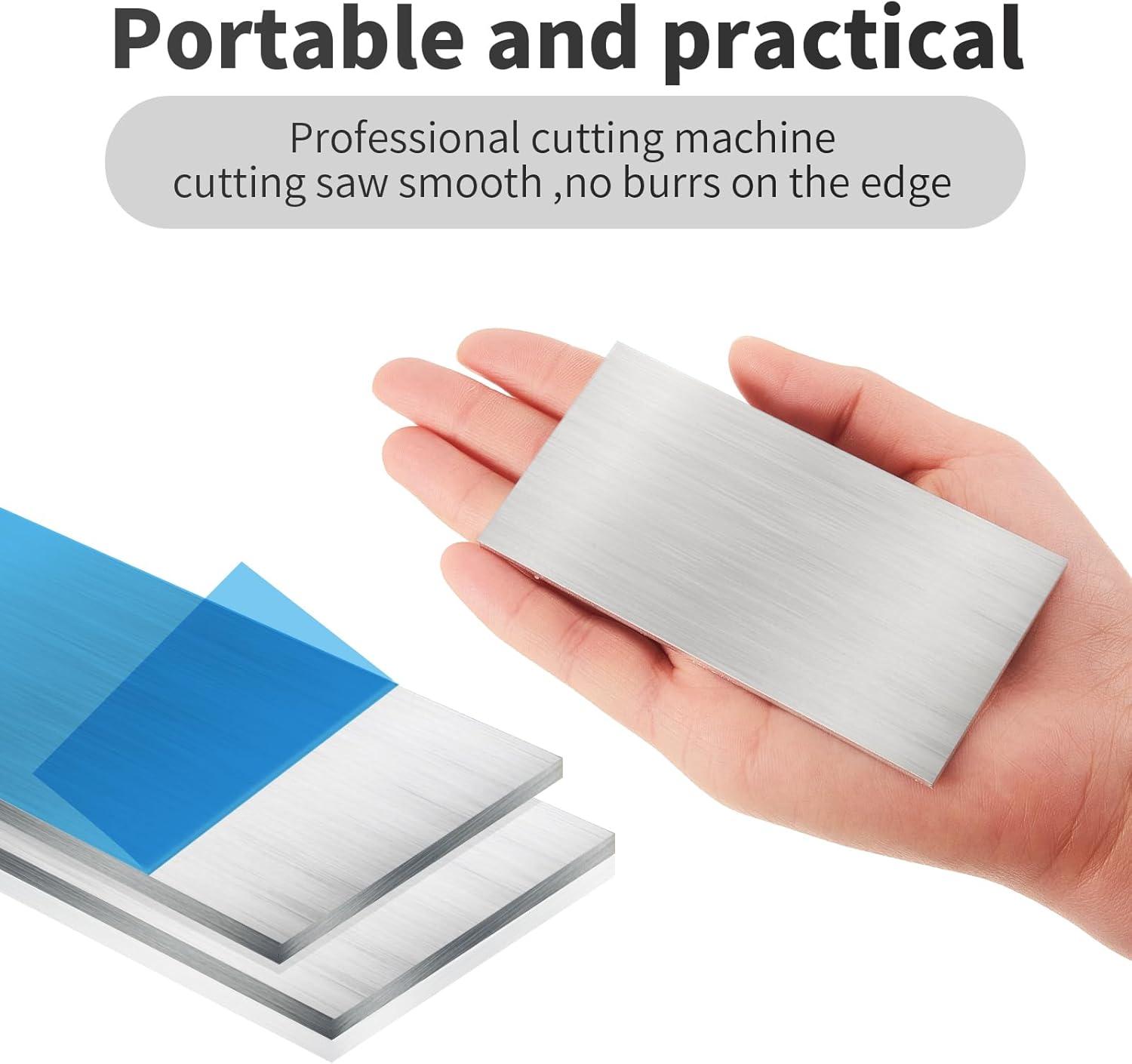 image:imageAmyhill 20 Pcs Aluminum Welding Plate 6061 T651 Aluminum Sheet Metal Practice 2 x 4 x 18 013 Inch Thin Flat Plain Accessories Beginner for Mig Tig Stick Mma Arc Gas Heat for Crafting Industry2 X 4 X 18