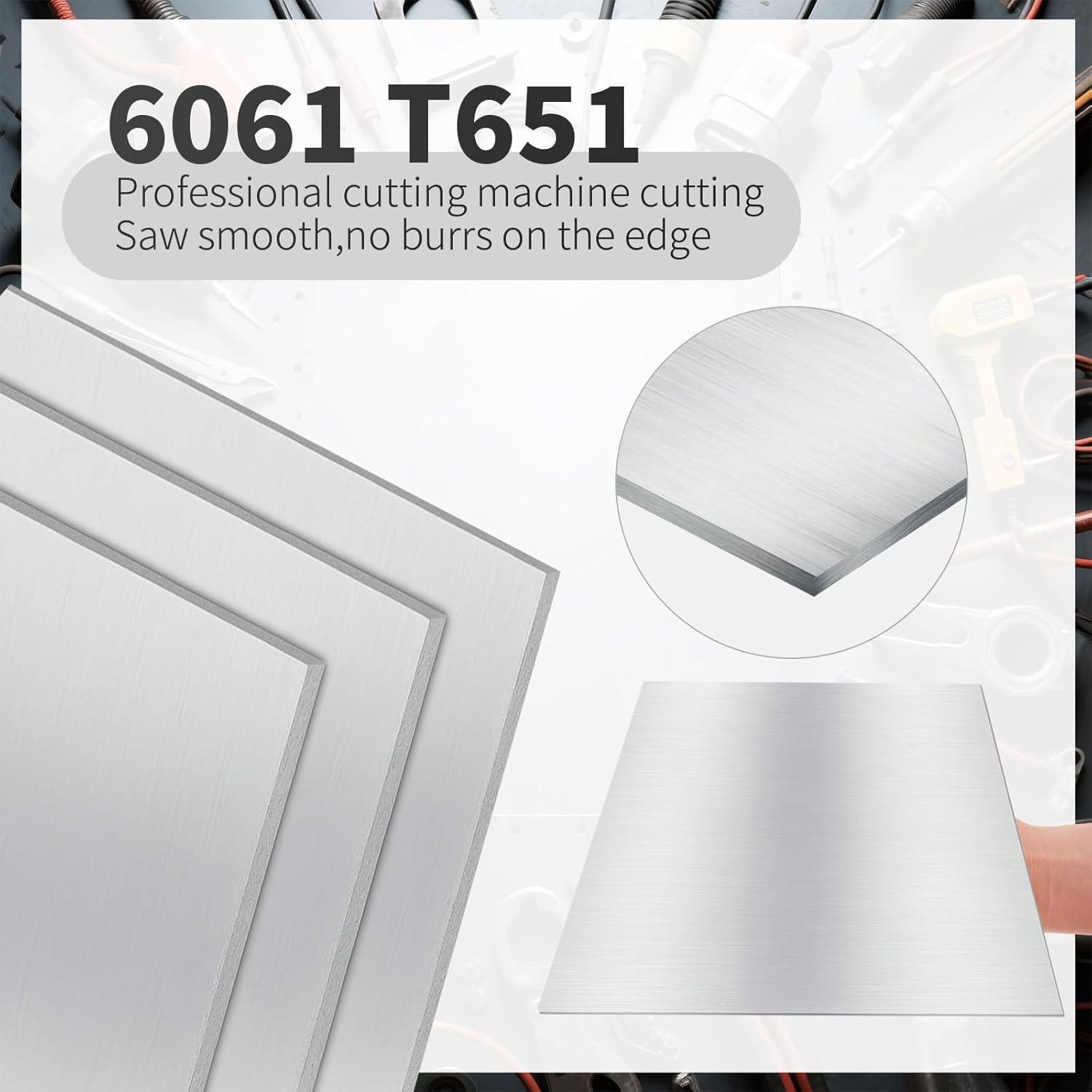image:imageAmyhill 20 Pcs Aluminum Welding Plate 6061 T651 Aluminum Sheet Metal Practice 2 x 4 x 18 013 Inch Thin Flat Plain Accessories Beginner for Mig Tig Stick Mma Arc Gas Heat for Crafting Industry12 X 12 X 164