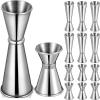 image:imageAmyhill 12 Pieces Jigger for Bartending 6 Pack 2 oz 1 oz and 6 Pack 1 oz 12 oz Double Cocktail Jigger 304 Stainless Steel Japanese Jigger Measuring Tool for Bartender Drink Liquor Party Supplies