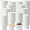 image:imageAmyhill 1200 Pack Disposable Paper Medicine Cups Small Condiment Cups for Ketchup Tasting Pills Medicine Food Dessert Portion Containers 12 oz1  2 oz