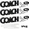 image:imageAmyhill 9 Pcs Coach Gifts Football Soccer Coaches Gifts Thank You Coach Wood Sign Whistle Stainless Steel Whistle with Rope White Marker Pen for Men Women Soccer Baseball Volleyball Sports Gift